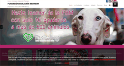 Desktop Screenshot of fundacionbm.com